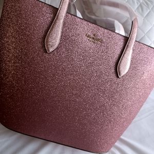 KATE SPADE ROSE SPARKLE TOTE NWT